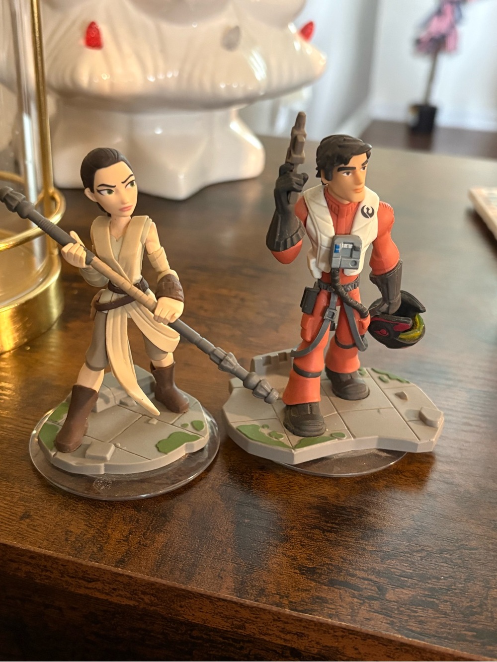 Star Wars Rey & Poe Disney infinity characters